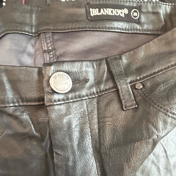 BlankNYC BOOM BAP VEGAN LEATHER PANT - Picture 6 of 7